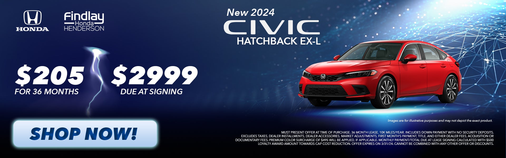 2024 Civic Hathback EX-L